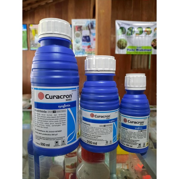 Curacron 500 EC Insektisida Bahan Aktif Profenofos 500 g/l