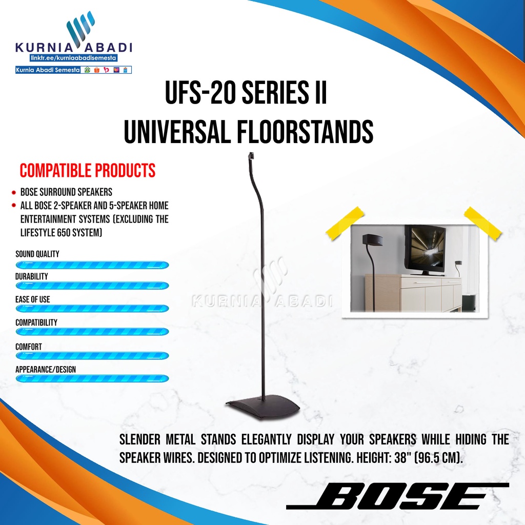 BOSE UFS-20 II Universal Floorstand ACCESSORIES