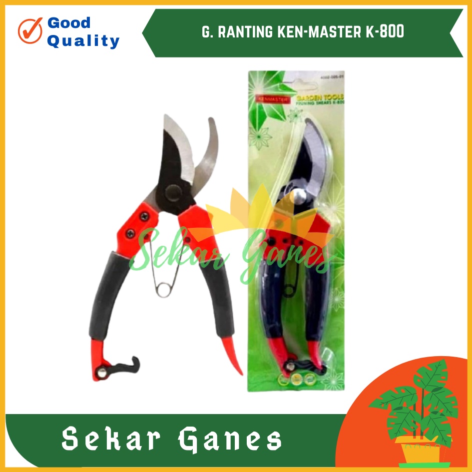 READY GUNTING RANTING KENMASTER GARDEN TOOLS Pruning Shears K-800 MURAH