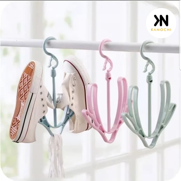 Hanger SEPATU SENDAL Gantungan Sepatu Sendal Jemuran Sepatu