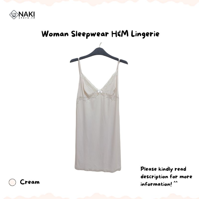 Baju Tidur Wanita H&M ORI Sleepwear Wanita Dewasa