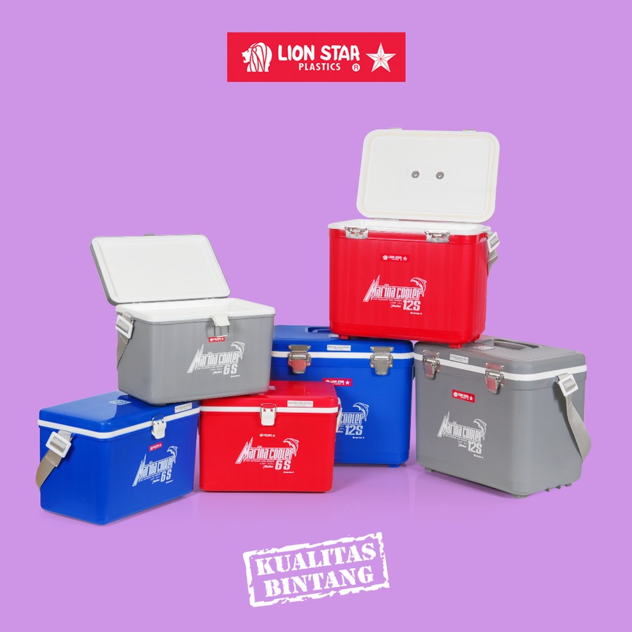 Marina cooler box 12s - tempat box es kotak - kotakpenyimpanan es batu