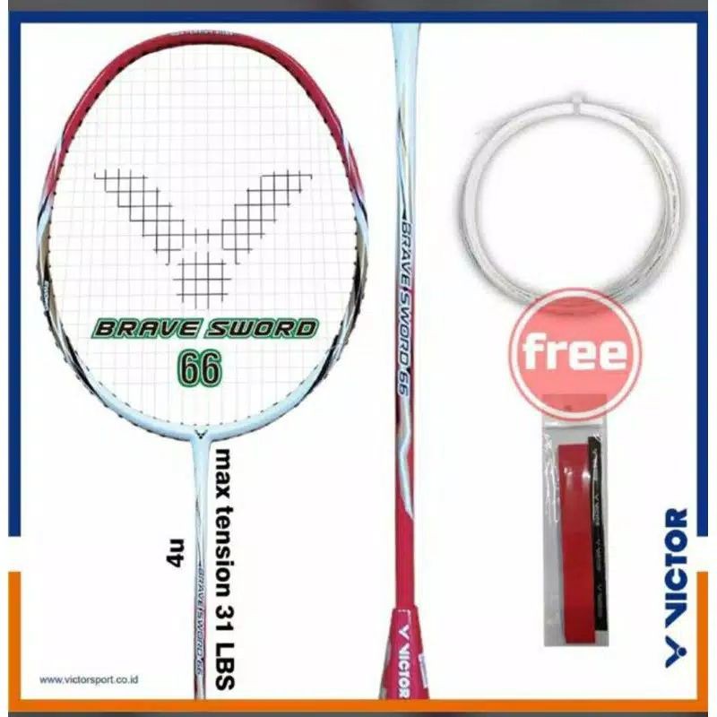 raket badminton victor brave sword 66 original