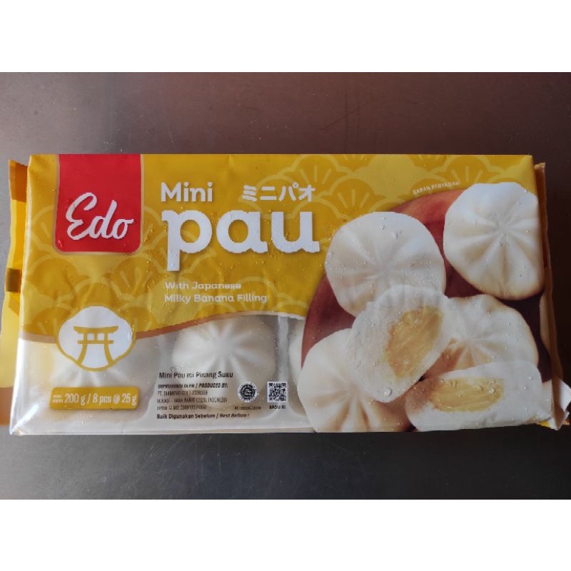 Edo Mini Pau With Japanese Milky Banana Filling 200gr