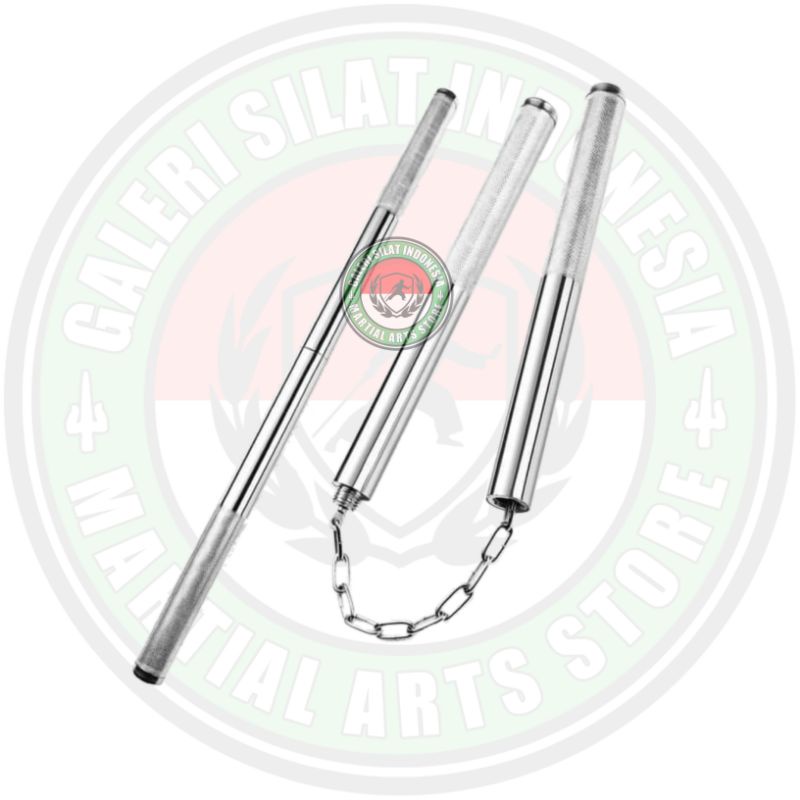 Double Stick Besi - Nunchaku Besi Bisa Disambung
