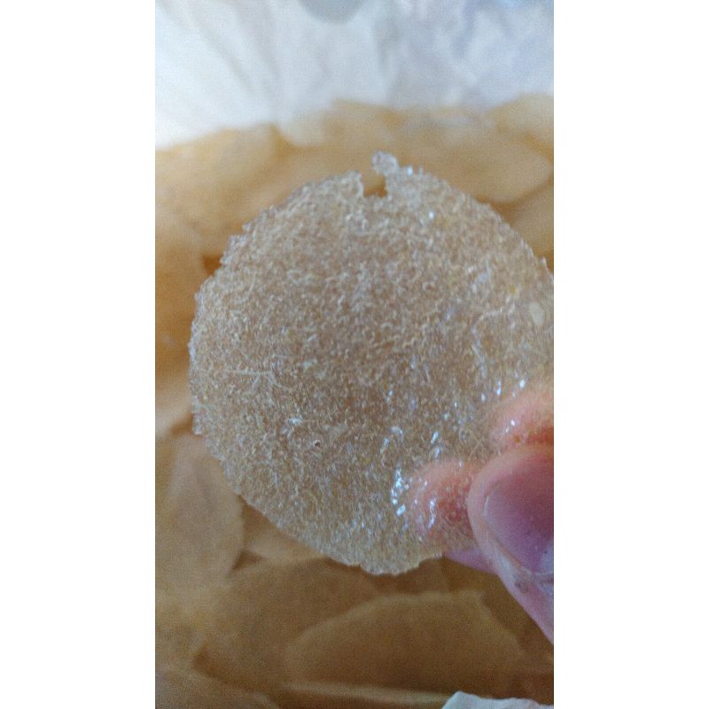 

KERIPIK KACA MENTAH TIPIS 1kg