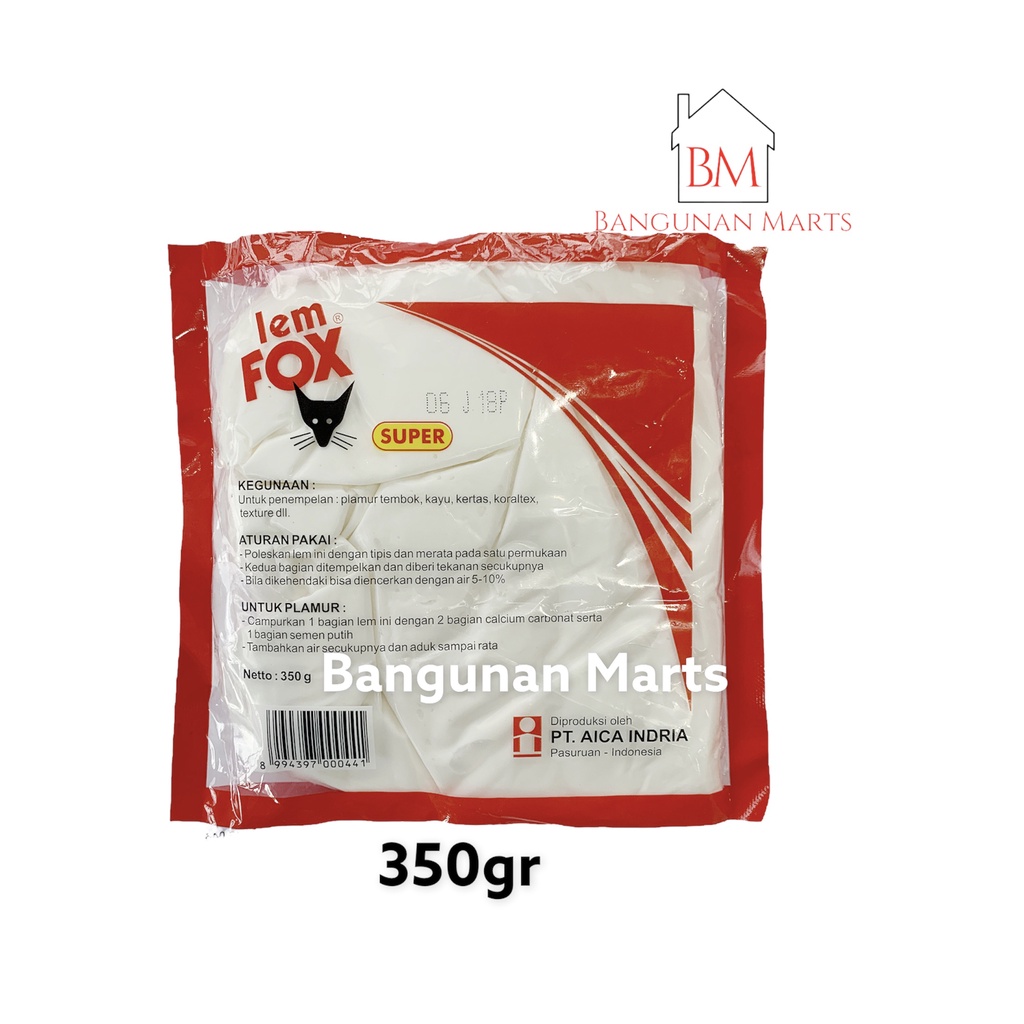

Lem Putih Fox 350 GR | Lem Fox Putih 350G | Lem Putih PVAC 350