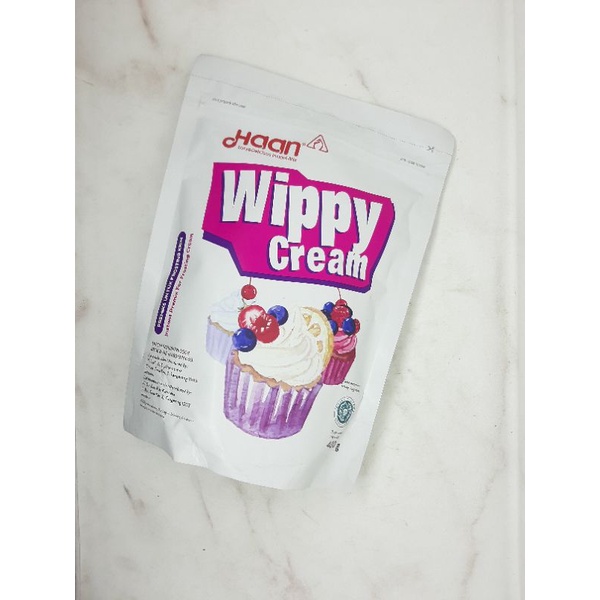 

Haan wippy cream pouch 400gr