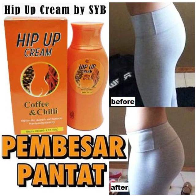 Hip Up Cream Syb Pembesar Pantat Mengencangkan Bokong Original