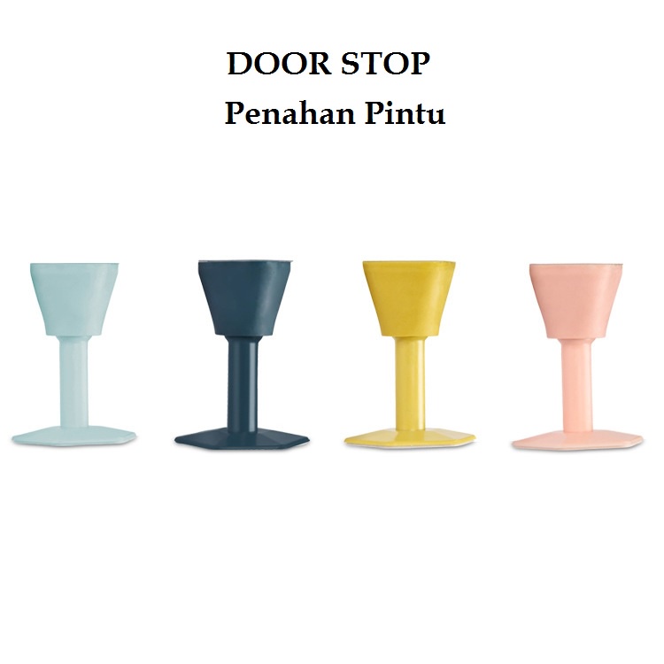 Penahan Pintu Model Lurus (Tembok) dari Silikon - Mengurangi Benturan