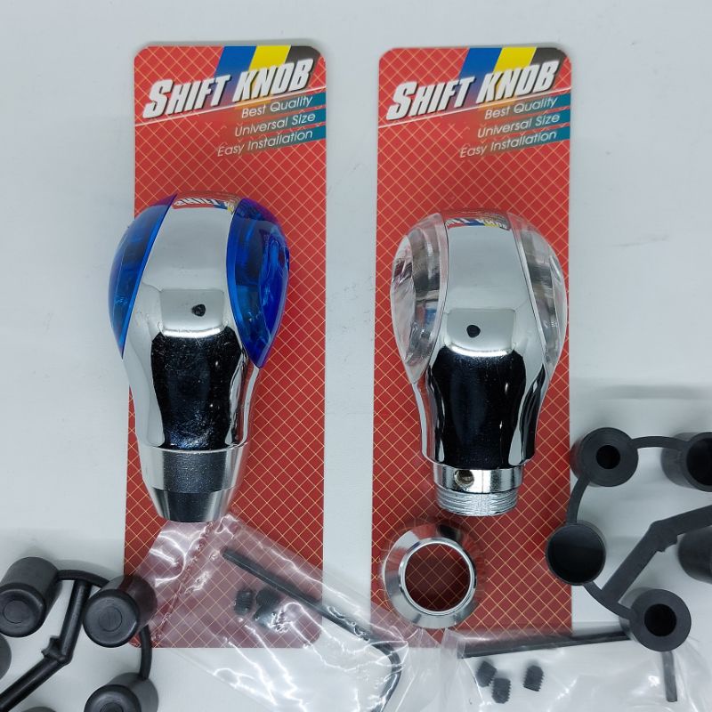 Gear knob crom transparant dan full crom