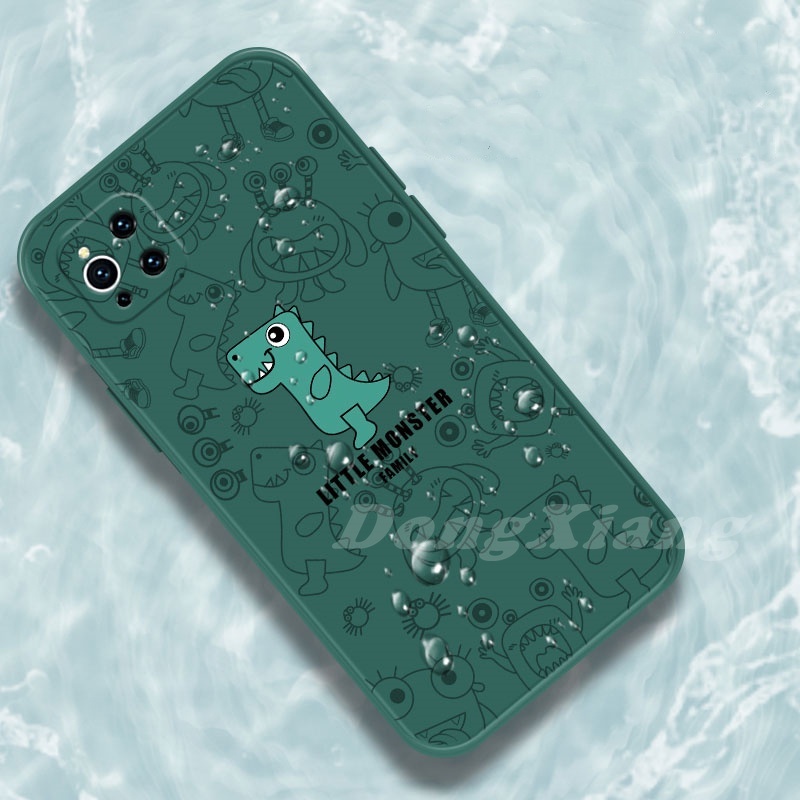 Soft Case Motif Monster Untuk Oppo A15 A15S A54 A94 A93 A53 2020 A52 A92 A5S A12 A7 A1K A3S F9 Reno 6 Reno4F Reno5F Realme8I C2