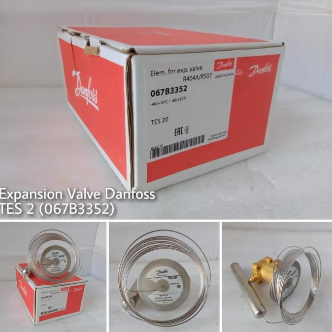 Vanne D’expansion Thermostatique Danfoss 068U2951 TUH – Pour R404A/R507 – Neuf En Boîte