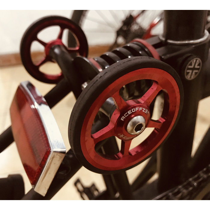 EASYWHEEL BROMPTON ACE ACEOFFIX EASY WHEEL RODA PROMO