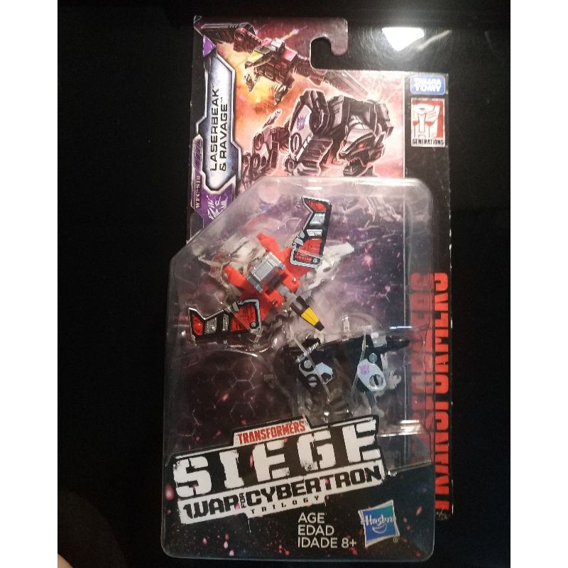 sale mainan: Transformers siege for Cybertron laserbeak & ravage