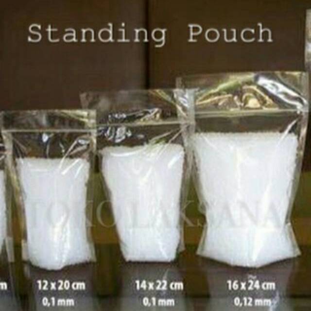 Standing pouch 14x22