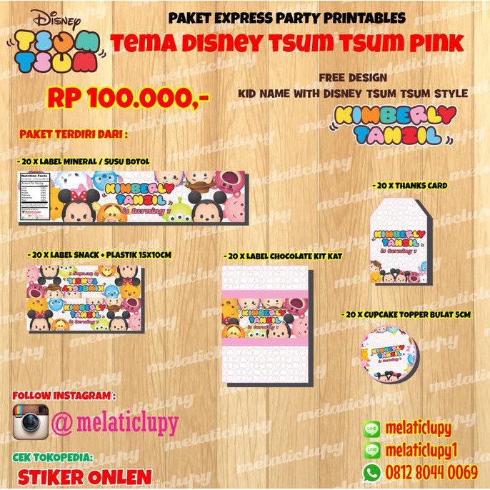 

Paket Hemat & Express Label Ulang Tahun Anak Tema Disney Tsum Tsum Terlaris