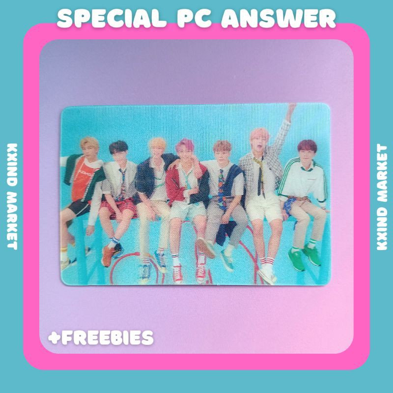[ READY ] Photocard Special Answer BTS / PC rare BTS / PC Jungkook / album BTS / album answer