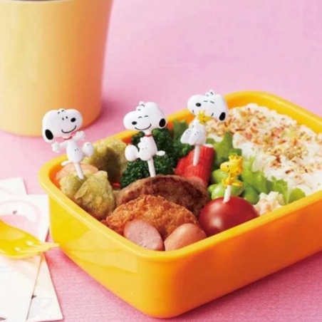 Tusuk Buah Food Pick Bento Set Garpu Buah Isi 8 Bentuk Karakter Lucu Garpu Buah Cake Garpu Penghias Bekal Anak