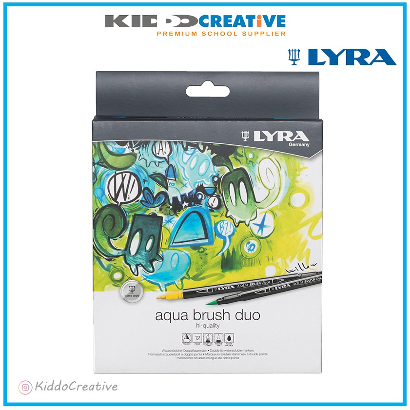 

LYRA AQUA BRUSH SET 12 COLS