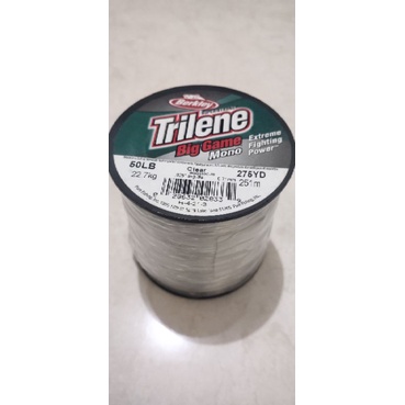 ❌SOLD OUT❌ NEW Senar Pancing Berkley Trilene Big Game Mono 50LB-Clear Ori US