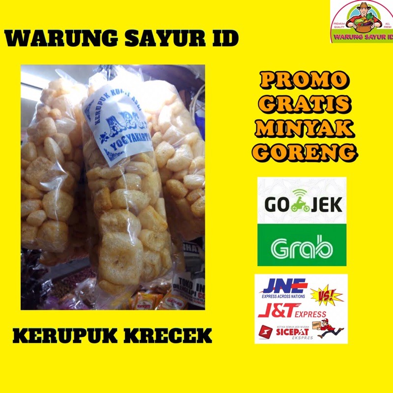 

KERUPUK KRECEK ASLI KUALITAS SUPER PER BUNGKUS