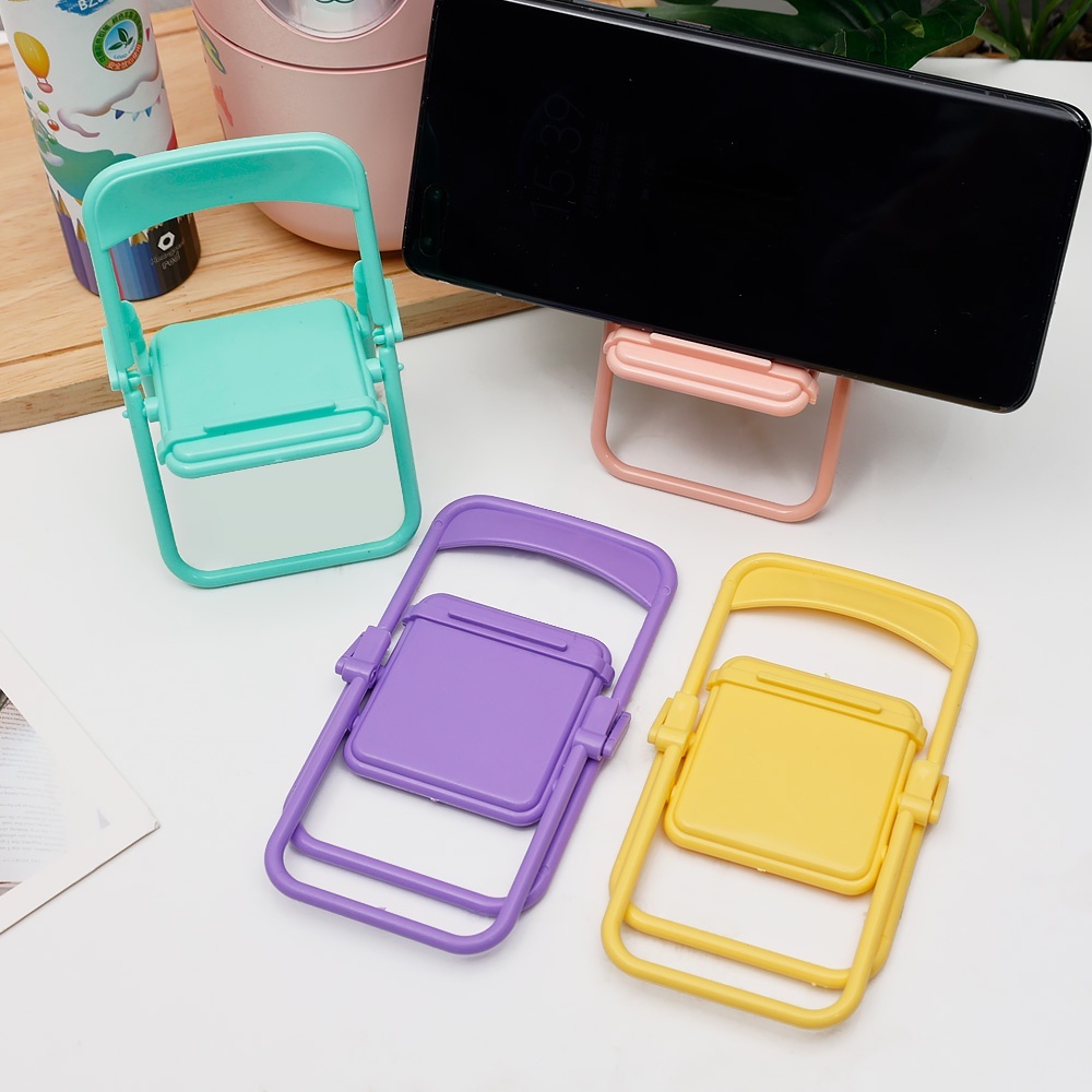 HUAWEI Stand Holder / Dudukan Ponsel / Tablet Model Lipat Ukuran Mini Portabel Adjustable Untuk Meja Samsung