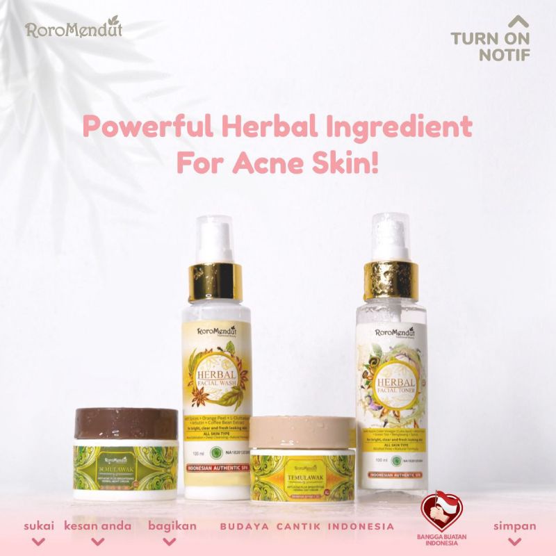 PAKET PREMIUM SKINCARE RORO MENDUT BPOM HALAL