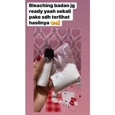 bleaching badan