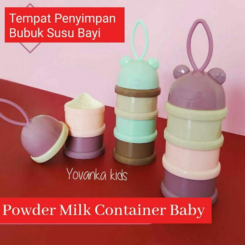 Tempat Penyimpanan Susu Bubuk Bayi