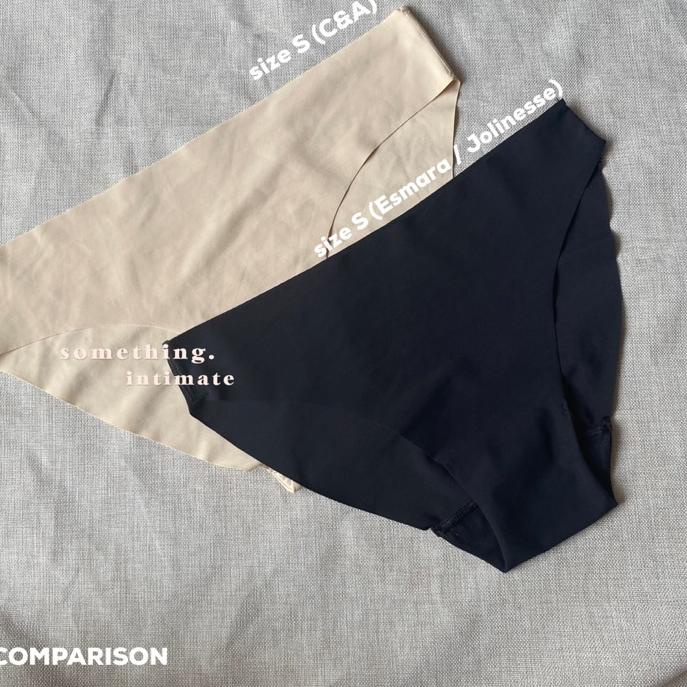 M&S / H&M / Maidenform / Hanes / Jolinesse / C&A Invisible Light Seamless Panty Celana Dalam Simless