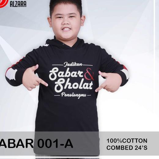 Kaos Dakwah Alzara | SABAR 001-A