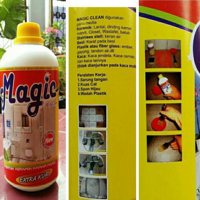 DUNIA BAHAN BANGUNAN BANDUNG PEMBERSIH KERAMIK MAGIC CLEAN