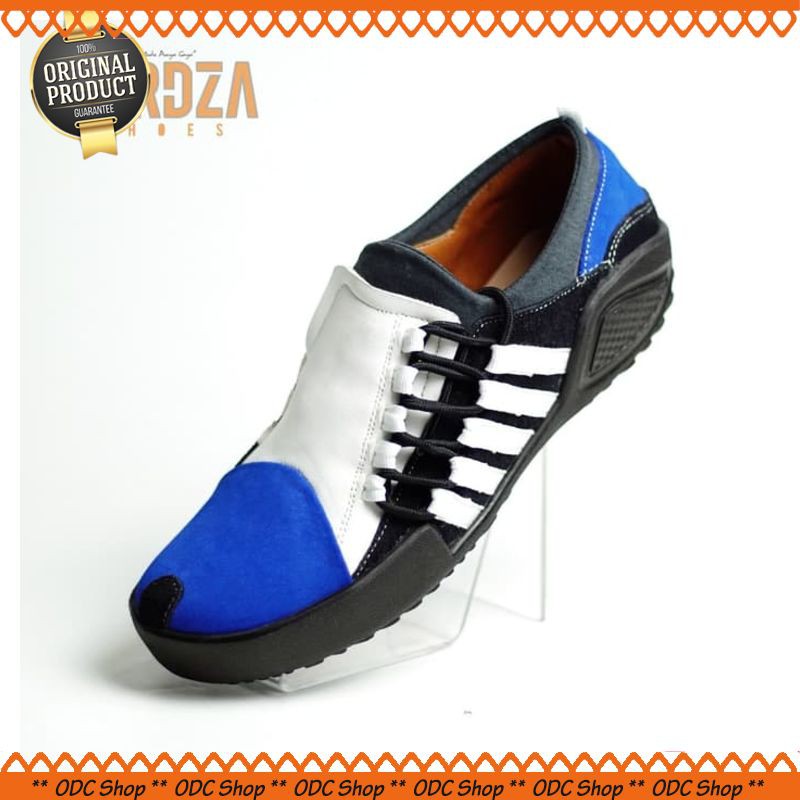 Sepatu Sneakers Pria Casual Suede Kulit Asli Fordza Sporty R151 - Biru 39