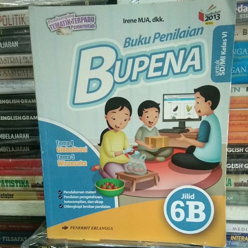 Buku Penilaian Bupena SD kelas 6B