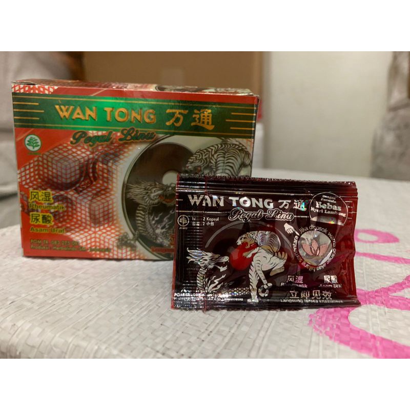 

HERBAL wan tong kapsul original Isi 20 shacet 40 kapsul