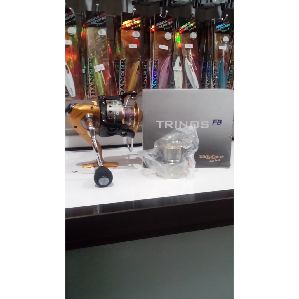 Reel Blood Trinos 6000 Double Spool 11 Bearing Omah Pancing Shop