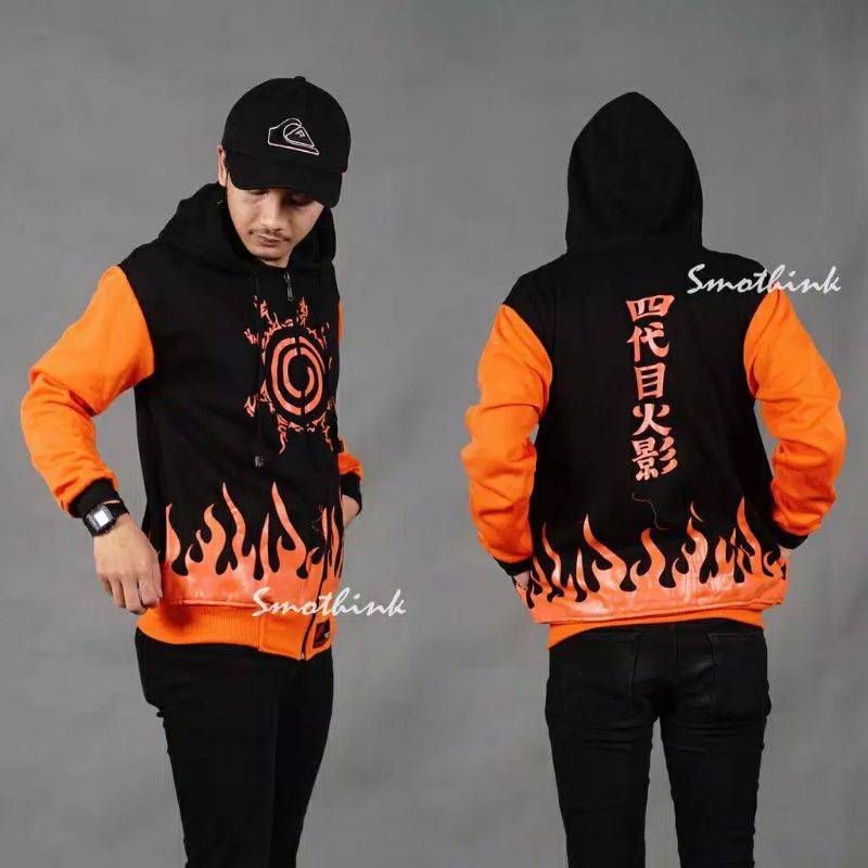 SWEATER ANIME NARUTO JAKET NARUTO HOODIE NARUTO KYUBI