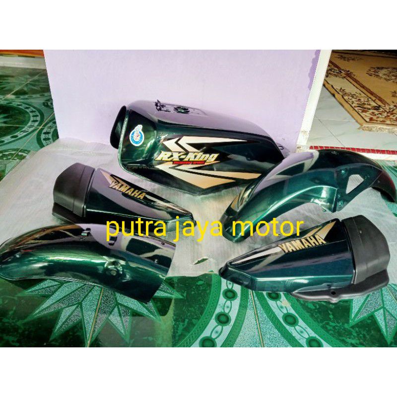 bodi set RX king tahun 2002 warna hijau pnp RX spesial-Bodi 1set