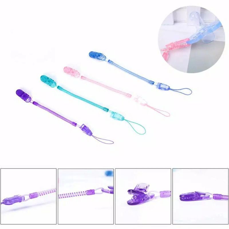 Kotak empeng pacifier storage tempat penyimanan dot-1pc rantai empeng