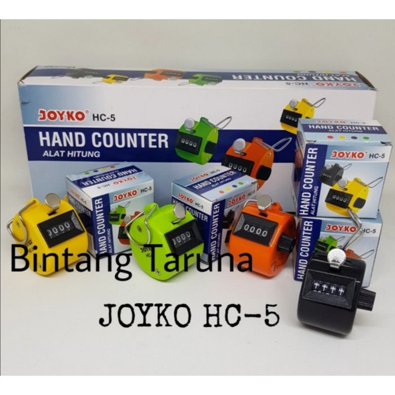 Alat Hitung Joyko HC-5 Hand Counter JOYKO HC-5 Hitung Tasbih Zikir HC5