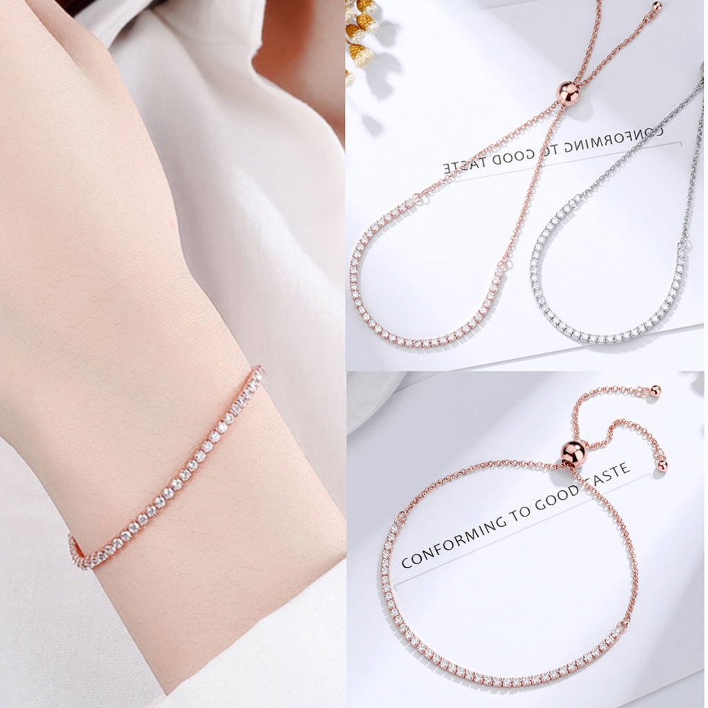 Gelang Serut Fashion Wanita Multi-warna Opsional Korea Ringan Cantik Dan Mewah