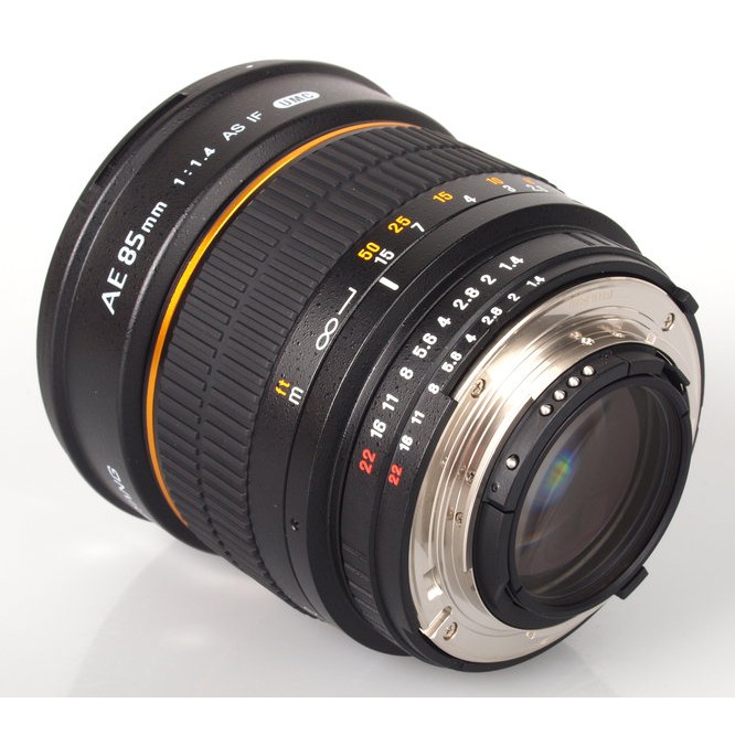 Samyang For Nikon 85mm F/1.4 IF UMC AE