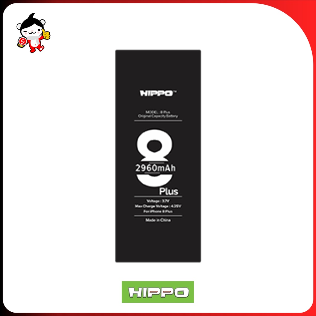 Baterai HIPPO Ori Iphone 8+ 2960 mAh