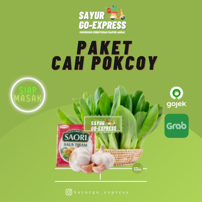 

Paket Siap Masak Cah Pokcoy Saus Tiram
