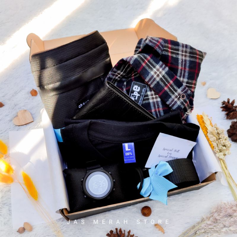 

Hampers Skymax Original Exlusif Kado Hadiah Premium OOTD Cowok Keren & Elegan