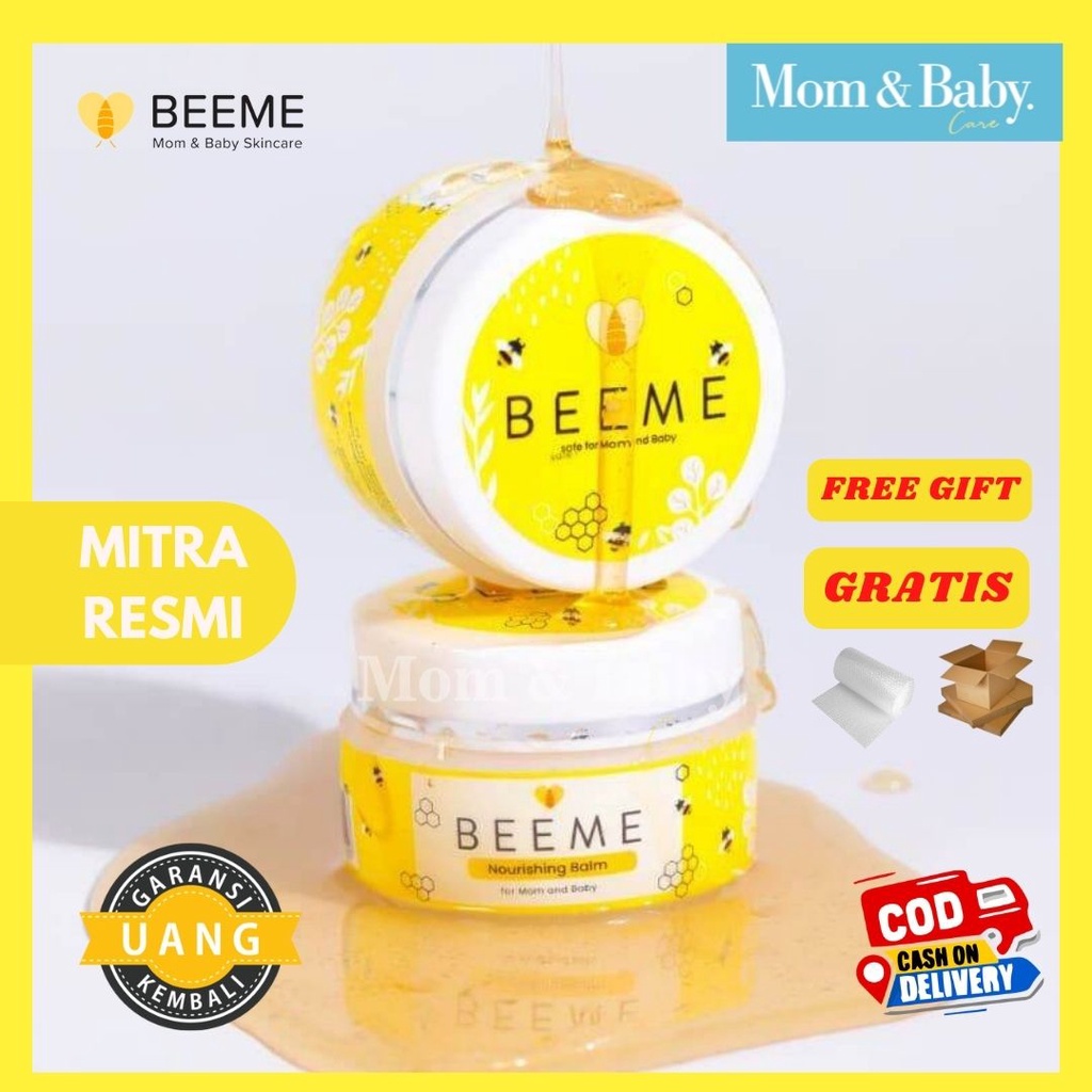 BEEME NOURISHING BALM | SKINCARE IBU DAN ANAK PELEMBAB SERBAGUNA AMAN UNTUK BAYI - OBAT JERAWAT - STRETCH MARK CREAM