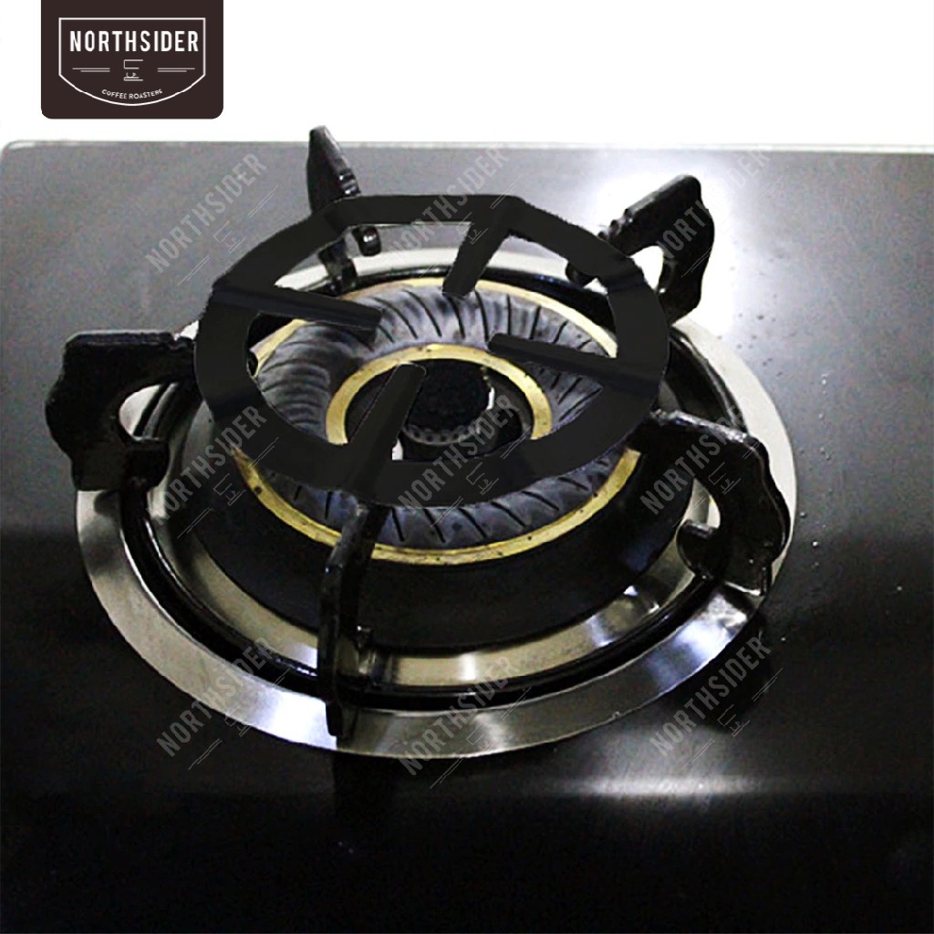 TATAKAN KOMPOR MOKA POT KOPI STOVE SIMMER RING - HITAM