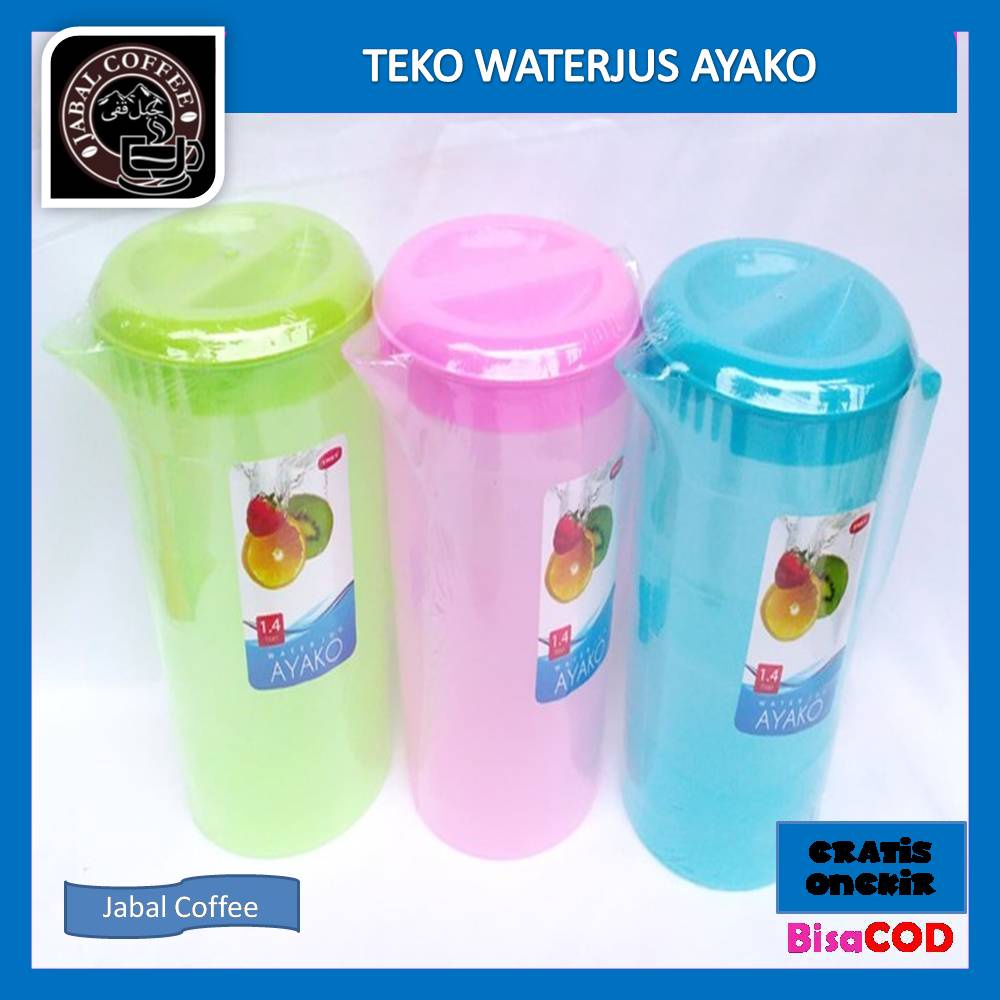 Teko Air Plastik 1,4 Liter / Tempat Air Minum Water Jug 04