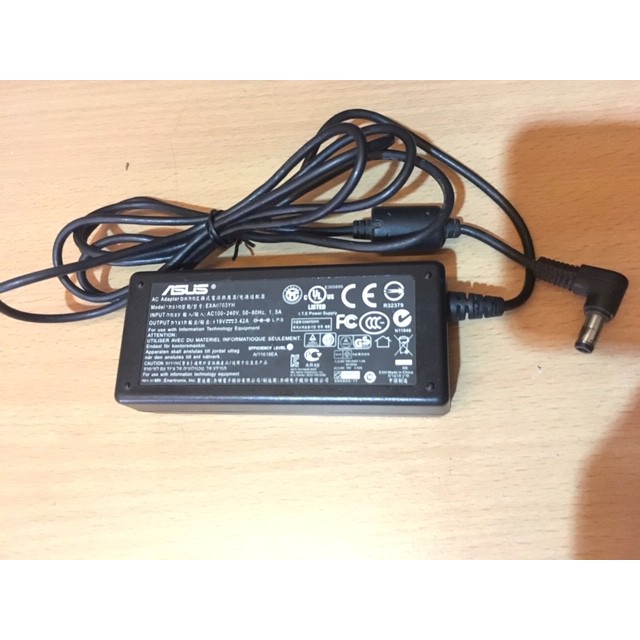 ORIGINAL Copotan Adaptor Adafter Charger Casan Laptop ASUS 19V 3.42a K42 K43 K52 K53 K40IJ K40IN K42